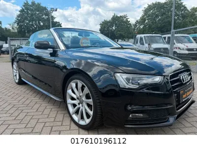 Gebraucht Audi A5 Cabriolet S-Line 177 PS (130 kW) 2013 Schwarz Cabrio