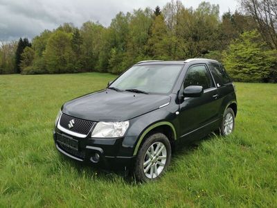 gebraucht Suzuki Grand Vitara 1.6 Black White,TÜV 02/26, Leder,Klima,Ahk,