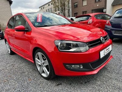 Gebraucht VW Polo Highline 90 PS (66 kW) 2013 Rot Kleinwagen