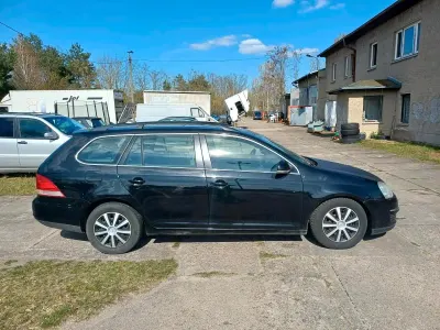 Gebraucht VW Golf VI 122 PS (89 kW) 2009 Schwarz Kleinwagen