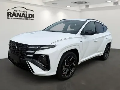 Ny Hyundai Tucson N Line 150 HK (110 kW) 2026 Hvid SUV