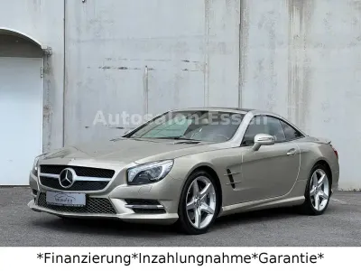 Gebraucht Mercedes SL500 AMG 435 PS (319 kW) 2013 Beige Cabrio
