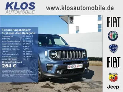Brugt Jeep Renegade 131 HK (96 kW) 2024 Blå SUV
