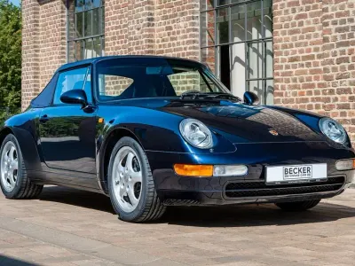 Gebraucht Porsche 993 272 PS (200 kW) 1994 Blau Cabrio