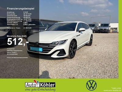 Gebraucht VW Arteon R-line 193 PS (141 kW) 2024 Oryxweiß perlmutteffekt Kombi
