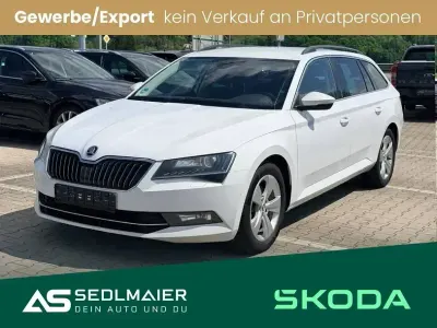 Brugt Skoda Superb Ambition 150 HK (110 kW) 2018 Hvid Stationcar