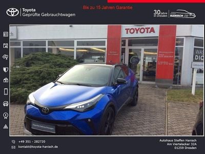 Gebraucht Toyota C-HR Sport 184 PS (135 kW) 2021 Titanblau metallic / dach schw SUV