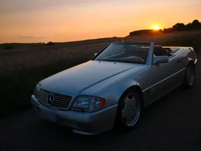 Gebraucht Mercedes SL300 231 PS (169 kW) 1991 Silber Cabrio