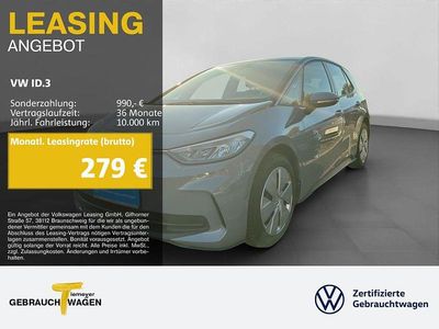Grau Gebraucht 2024 VW ID.3 Pro Kleinwagen | 25.290 € (Superpreis)