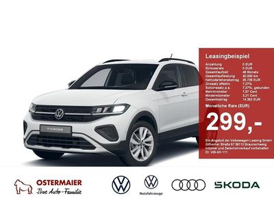 Gebraucht VW T-Cross Goal 116 PS (85 kW) 2025 Pure white SUV