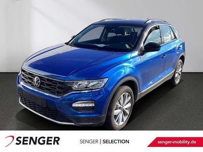 Gebraucht VW T-Roc Style 150 PS (110 kW) 2021 Ravennablau SUV
