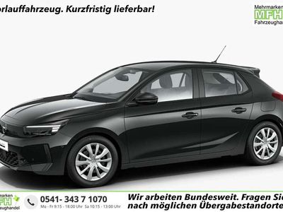 Neu Opel Corsa Edition 110 PS (80 kW) 2025 Karbon black metallic Kleinwagen
