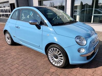 Gebraucht Fiat 500 Lounge 69 PS (50 kW) 2011 Blau Kleinwagen