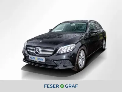 Gebraucht Mercedes C200 Avantgarde 184 PS (135 kW) 2018 Obsidianschwarz Kombi