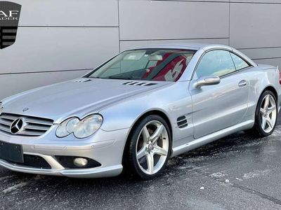 gebraucht Mercedes SL500 AMG-Paket, 387PS ,7 G-Tronic 66000km,Leder black