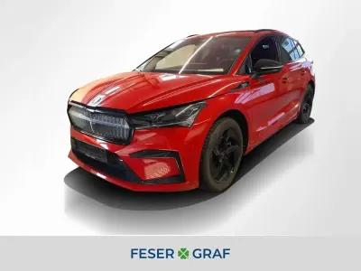 Gebraucht Skoda Enyaq iV SportLine 194 kW (265 PS) 2023 Rot SUV