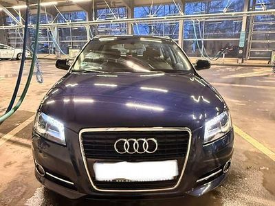 Second-hand Audi A3 Attraction 105 CP (77 kW) 2012 Albastru Hatchback