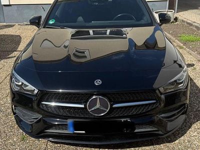 Gebraucht Mercedes CLA200 AMG line 163 PS (119 kW) 2021 Schwarz Coupé
