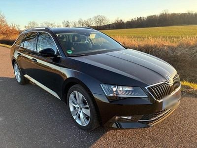 Gebraucht Skoda Superb Style 150 PS (110 kW) 2018 Schwarz Kombi