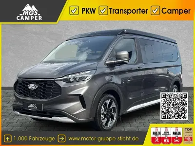 Nouă Ford Tourneo Custom Active 150 CP (110 kW) 2025 Negru Van