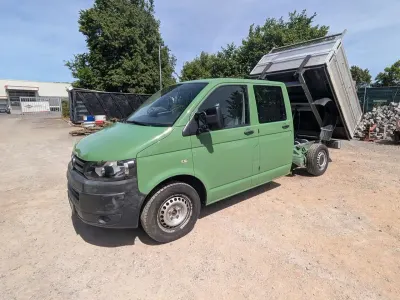 Usata VW Transporter 102 CV (75 kW) 2013 Verde Furgone