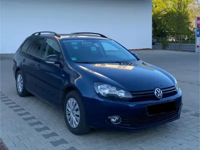 Gebraucht VW Golf VII Edition 105 PS (77 kW) 2012 Blau Kombi