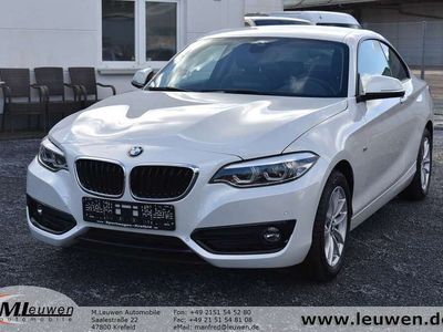 gebraucht BMW 220 220 d Coupe Sport-Line Aut. *LEDER*NAVI*18"*PDC*