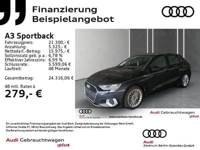 Gebraucht Audi A3 204 PS (150 kW) 2022 Schwarz Limousine