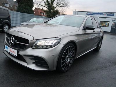 Silber Gebraucht 2021 Mercedes C220 AMG Limousine | 24.900 € (Fairer Preis)