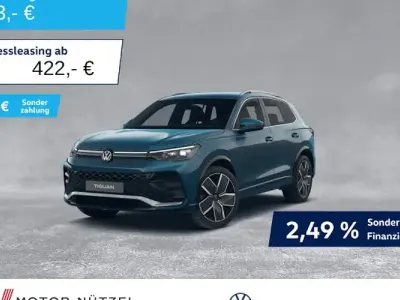 Gebraucht VW Tiguan R-line 265 PS (194 kW) 2025 Nightshade blue metallic SUV