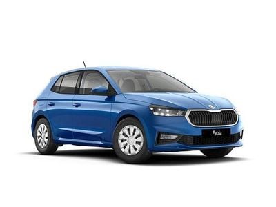 Neu Skoda Fabia Essence 80 PS (58 kW) 2025 Blau Limousine