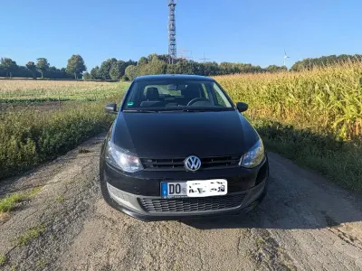 Gebraucht VW Polo Trendline 60 PS (44 kW) 2011 Schwarz Kleinwagen