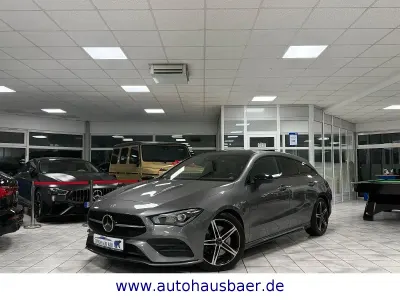 Gebraucht Mercedes CLA220 Shooting Brake AMG line 190 PS (139 kW) 2021 Grau Kombi