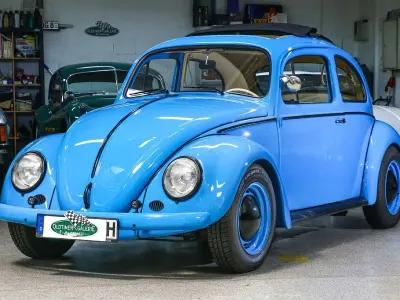 Gebraucht VW Käfer 60 PS (44 kW) 1959 Blau Limousine