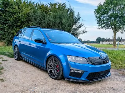 Gebraucht Skoda Octavia RS 220 PS (161 kW) 2015 Blau Kombi