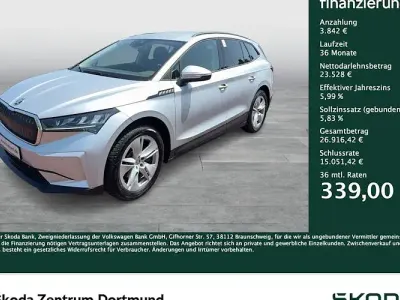 Gebraucht Skoda Enyaq iV Loft 132 kW (180 PS) 2023 Silber SUV
