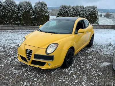 Brugt Alfa Romeo MiTo 95 HK (69 kW) 2008 Gul Hatchback