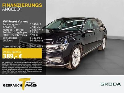 Schwarz Gebraucht 2021 VW Passat Elegance Kombi | 32.480 € (Fairer Preis)