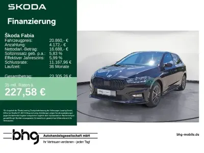 Gebraucht Skoda Fabia Monte Carlo 150 PS (110 kW) 2022 Schwarz Kleinwagen
