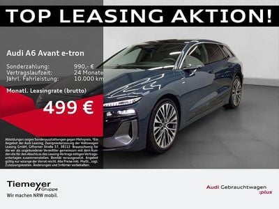Blau Gebraucht 2025 Audi A6 e-tron S-Line Kombi | 65.640 € (Guter Preis)