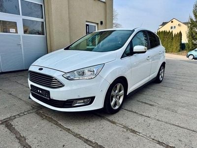 Gebraucht Ford C-MAX Titanium 125 PS (91 kW) 2016 Weiß Van / Kleinbus