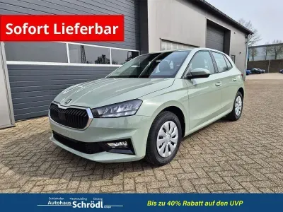 Neu Skoda Fabia Selection 95 PS (69 kW) 2026 Grün Kleinwagen