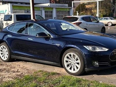 Gebraucht Tesla Model S 269 kW (367 PS) 2014 Blau Kleinwagen