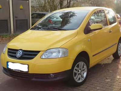 Gebraucht VW Fox 75 PS (55 kW) 2006 Gelb Kleinwagen