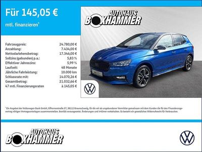 Neu Skoda Fabia Monte Carlo 116 PS (85 kW) 2025 Grau Kleinwagen