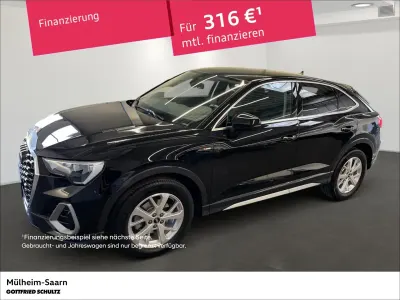 Usata Audi Q3 Sportback S-Line 150 CV (110 kW) 2022 Nero SUV