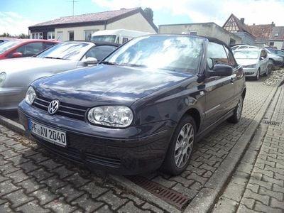 Gebraucht VW Golf Cabriolet Conceptline 116 PS (85 kW) 2002 Schwarz Cabrio