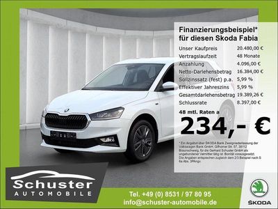 Neu Skoda Fabia Tour 95 PS (69 kW) 2025 Weiß Limousine