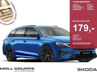 Nouă Skoda Octavia RS 265 CP (194 kW) 2026 Albastru Break