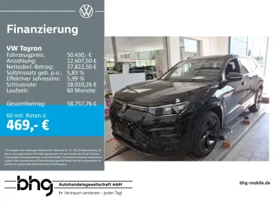 Gebraucht VW Tayron R-line 193 PS (141 kW) 2025 Schwarz SUV